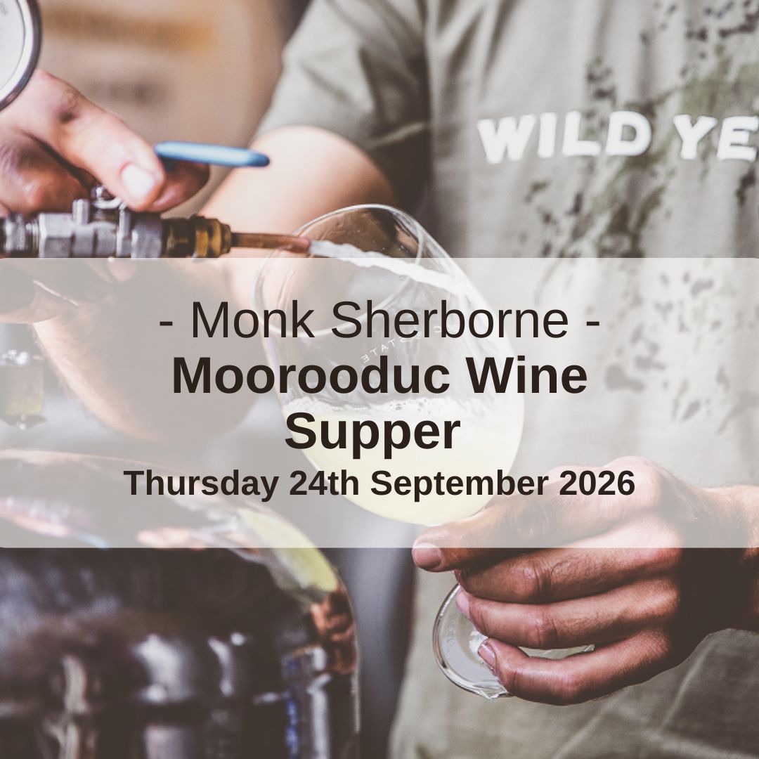 Moorooduc Wine Supper (Monk Sherborne Village Hall) - Thursday 24th September
