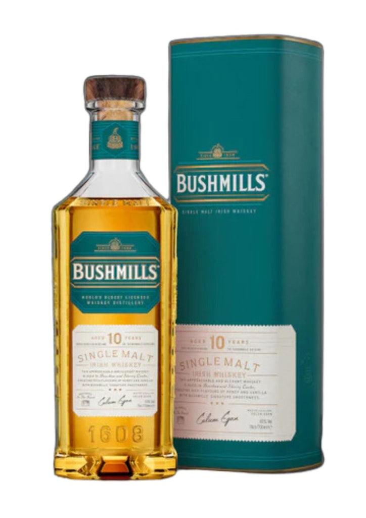 Bushmills 10-Year-Old Single Malt Irish Whiskey, 40% - Whisky - Caviste Wine