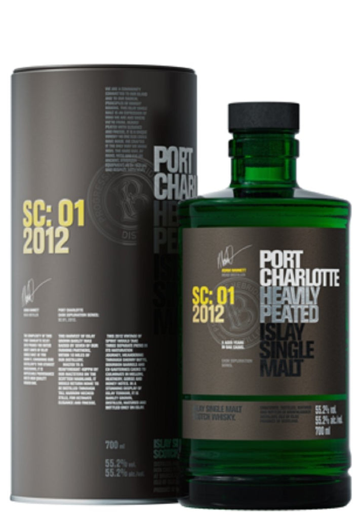 Port Charlotte SC:01 2012 Sauternes Cask Islay Single Malt Whisky - Whisky - Caviste Wine