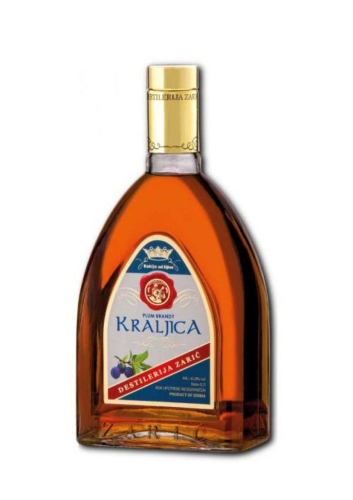 Zarić Kraljica Serbian Plum Rakija, 42% - Brandy - Caviste Wine