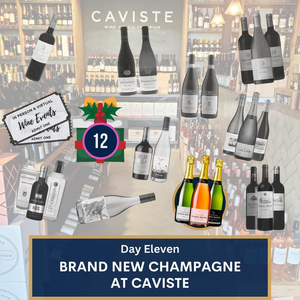 Twelve Days of Christmas Wines - Eleven: New Champagne! - Caviste Wine