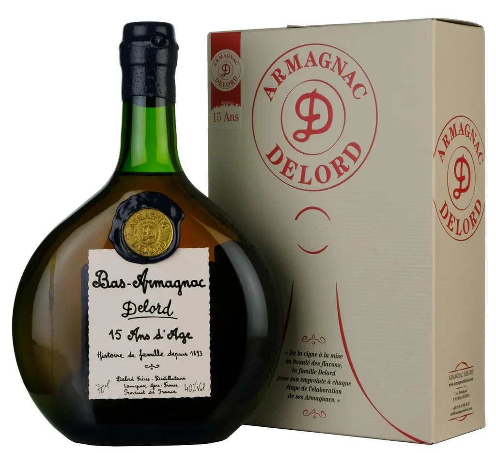 Bottle of Delord  Bas-Armagnac 15 years old, 40.0% - Caviste Wine