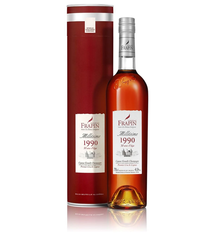 1990 Frapin Grand Champagne Cognac 30 Years - Brandy - Caviste Wine