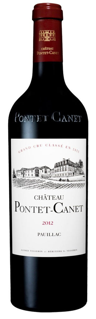 2012 Chateau Pontet - Canet Pauillac - Auction Case - Caviste Wine