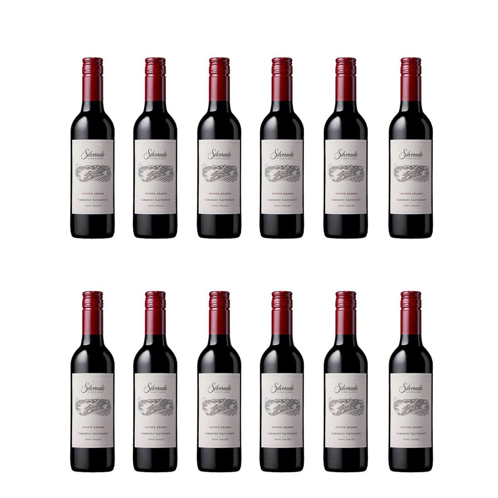 2017 Silverado Vineyards Cabernet Sauvignon (Twelve Half Bottles) - Red - Caviste Wine