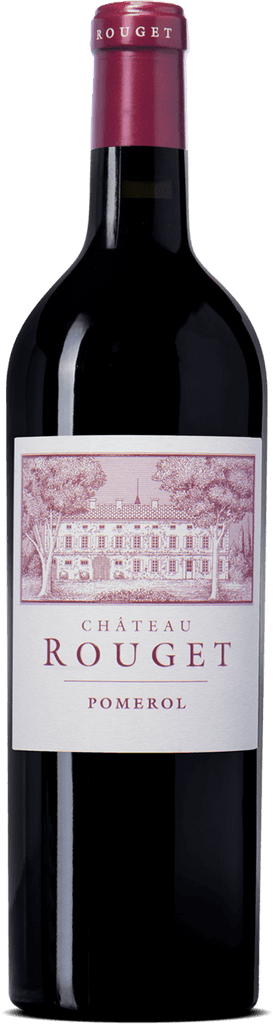 Bottle of 2019 Chateau Rouget Pomerol