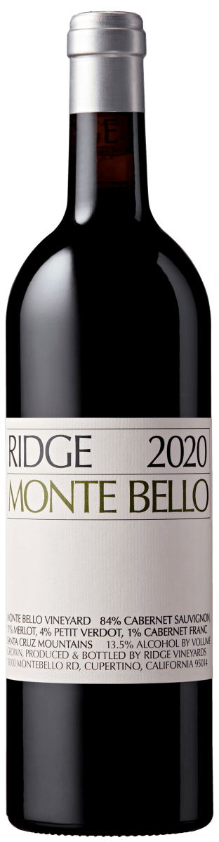 2020 Ridge Monte Bello - Red - Caviste Wine