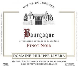 2022 Domaine Philippe Livera Bourgogne Rouge - Red - Caviste Wine