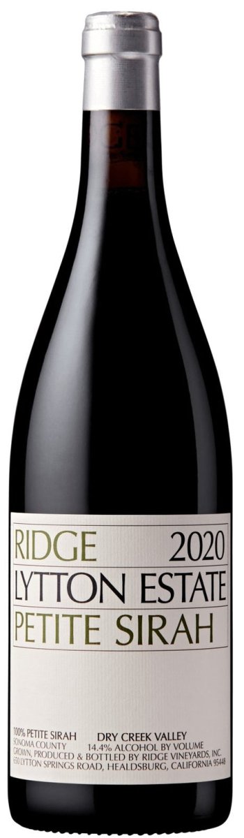2022 Ridge Lytton Estate Petite Sirah - Red - Caviste Wine