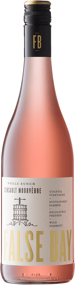 2024 False Bay Whole Bunch Cinsault Mourvedre Rose - Rosé - Caviste Wine
