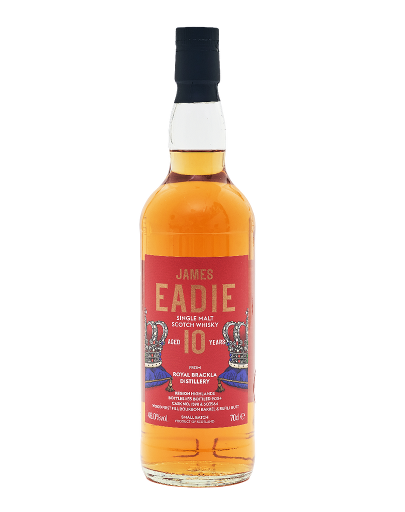 Bottle of James Eadie Royal Brackla 10 Year Old Whisky