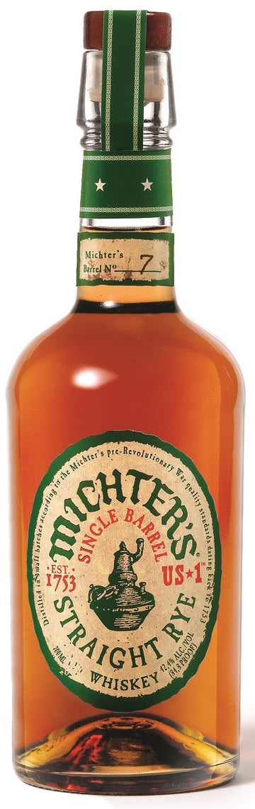 Bottle of Michter's US*1 Single Barrel Kentucky Straight Rye, 53% - Caviste Wine