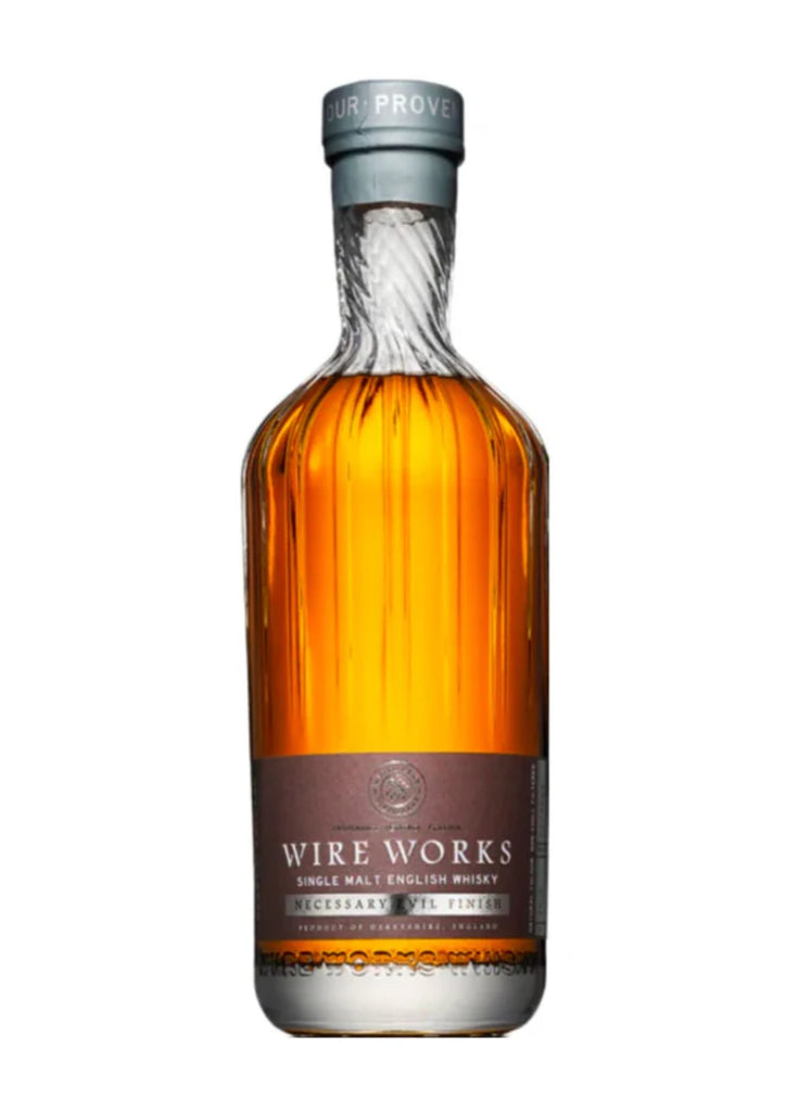Bottle of White Peak Distillery Wire Works Necessary Evil English Single Malt Whisky, 51.3%