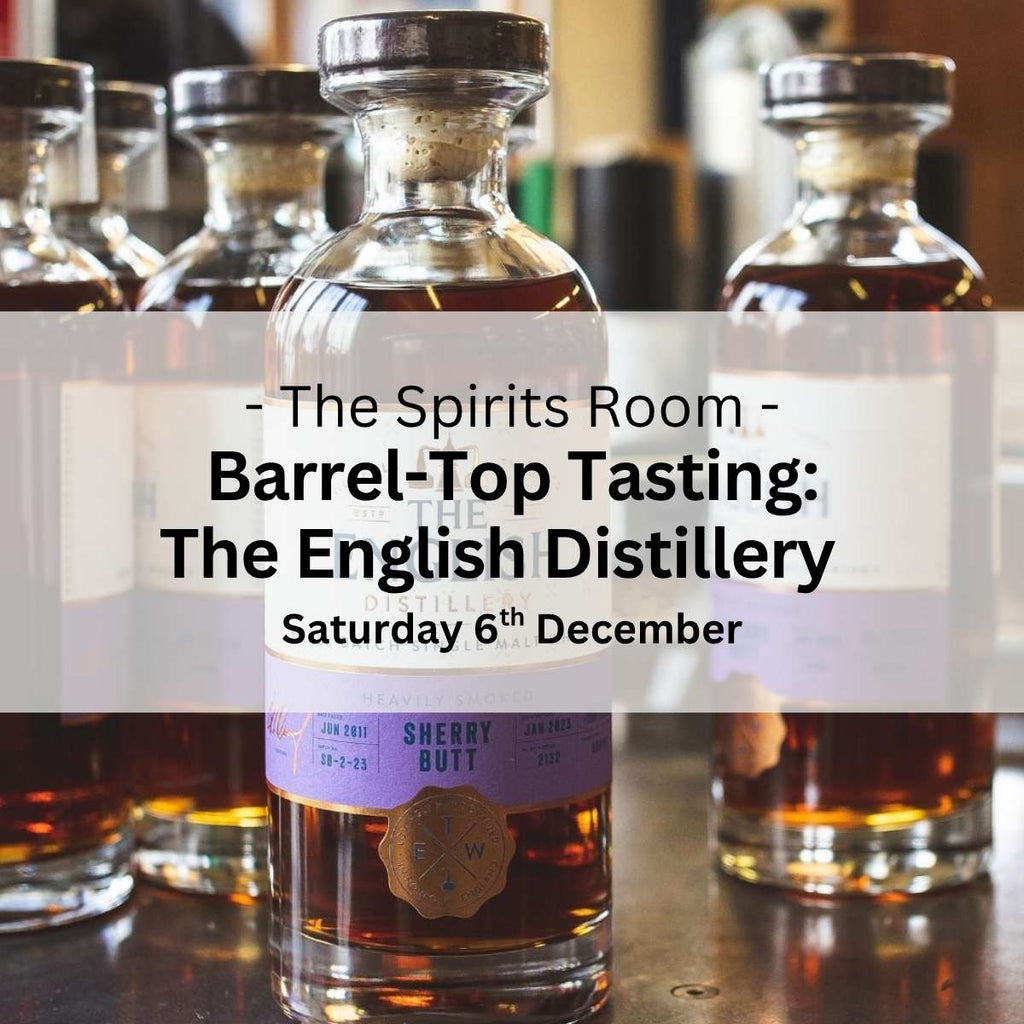 Barrel - Top Tasting: English Distillery - Saturday 6th December - Events - Caviste Wine
