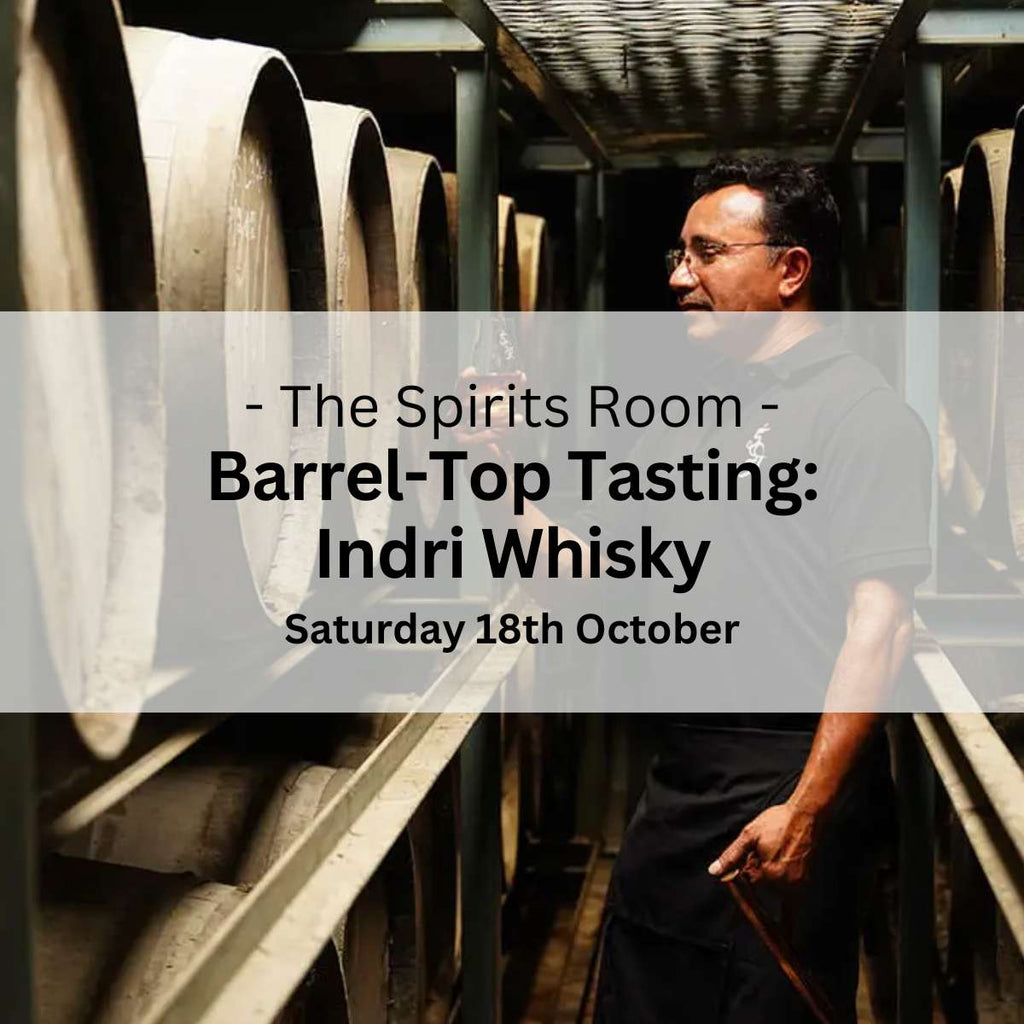 Barrel - Top Tasting: Indri Whisky - Saturday 18th October - Events - Caviste Wine