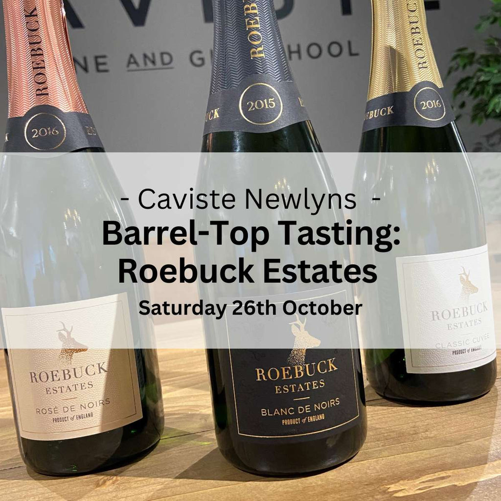 Barrel - Top Tasting: Roebuck Estates - Saturday 26th October - Events - Caviste Wine