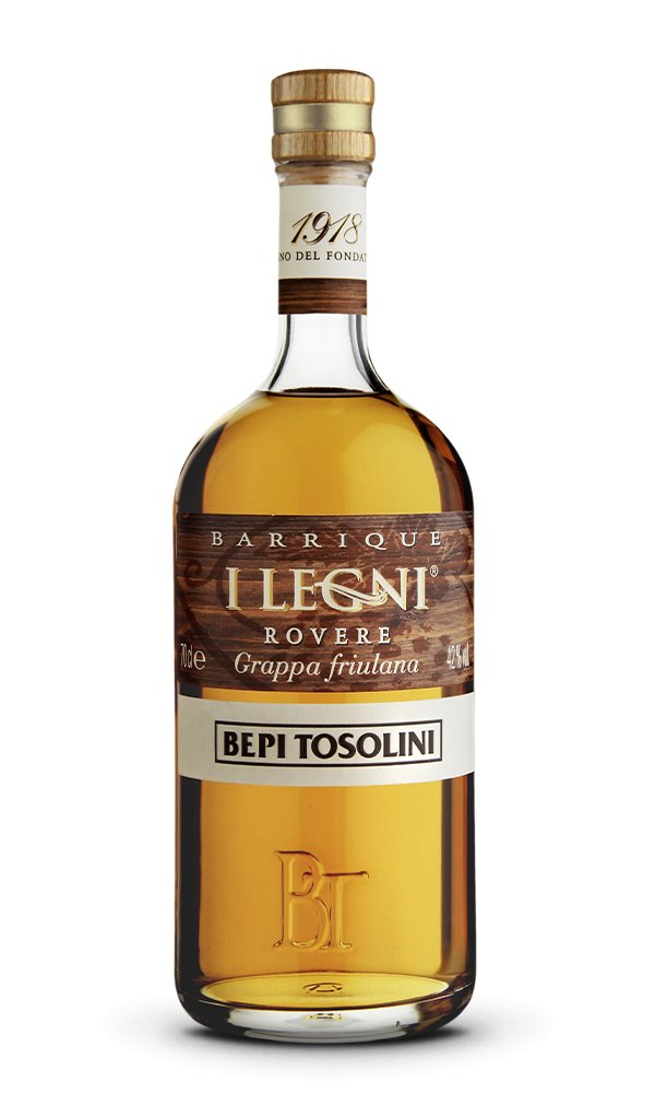 Bepi Tosolini Grappa I Legni Rovere, 42% - Grappa - Caviste Wine