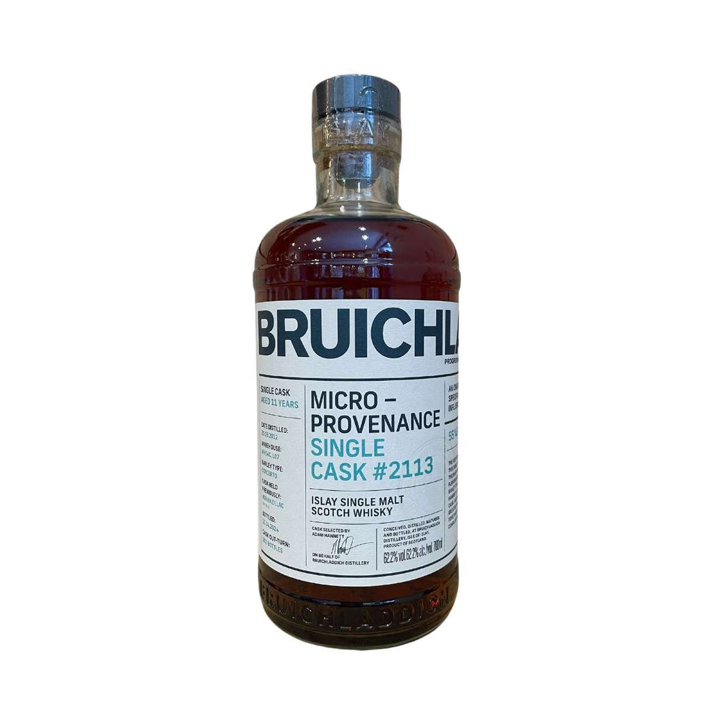 Bruichladdich Micro - Provenance First Fill Monbazillac Cask 2012, 11 - Year - Old, Cask #2113, 62.2% - Whisky - Caviste Wine