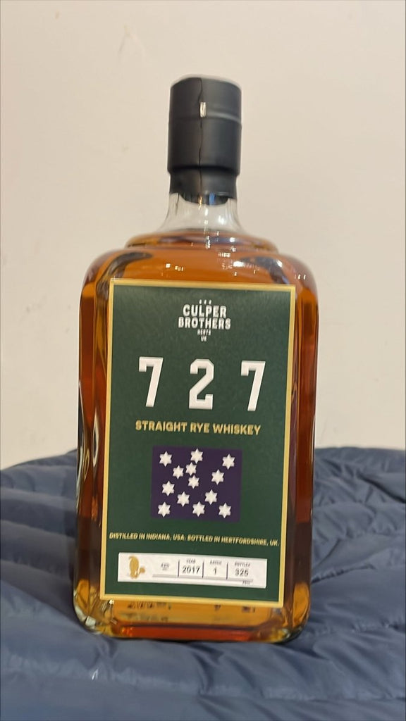 Culper Bros 727 Straight Rye 6 - Year - Old Whiskey, 43% - Whisky - Caviste Wine