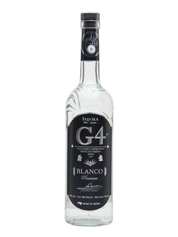 G4 Tequila Blanco, 40% - Tequila - Caviste Wine
