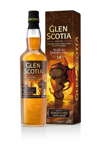 Glen Scotia Icons of Campbeltown Release #2 Single Malt Whisky, 56.8% - Whisky - Caviste Wine