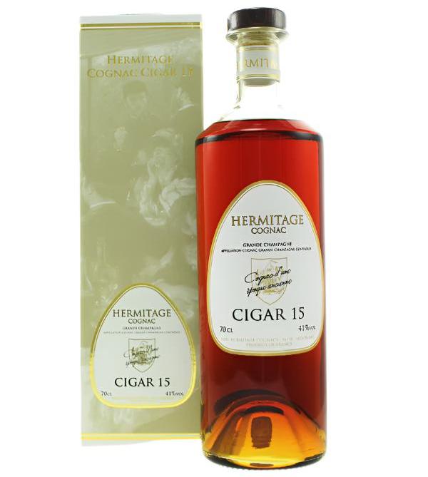 Hermitage Cognac Cigar 15, 41.0% - Brandy - Caviste Wine