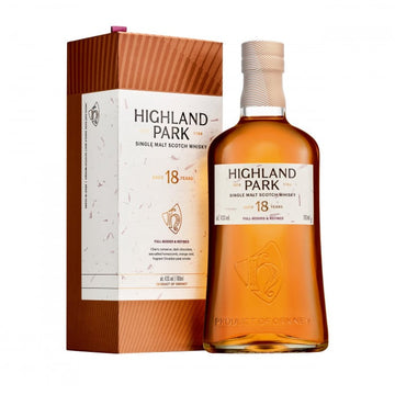 Highland Park 18 Year - Old Single Malt Whisky, 43% - Whisky - Caviste Wine