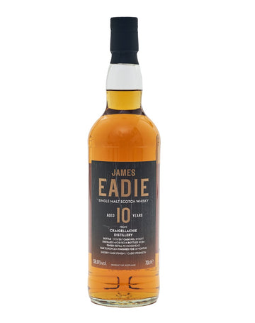 James Eadie 10 Year Old Craigellachie (2024) Single Malt Scotch Whisky, 58.9% - Whisky - Caviste Wine