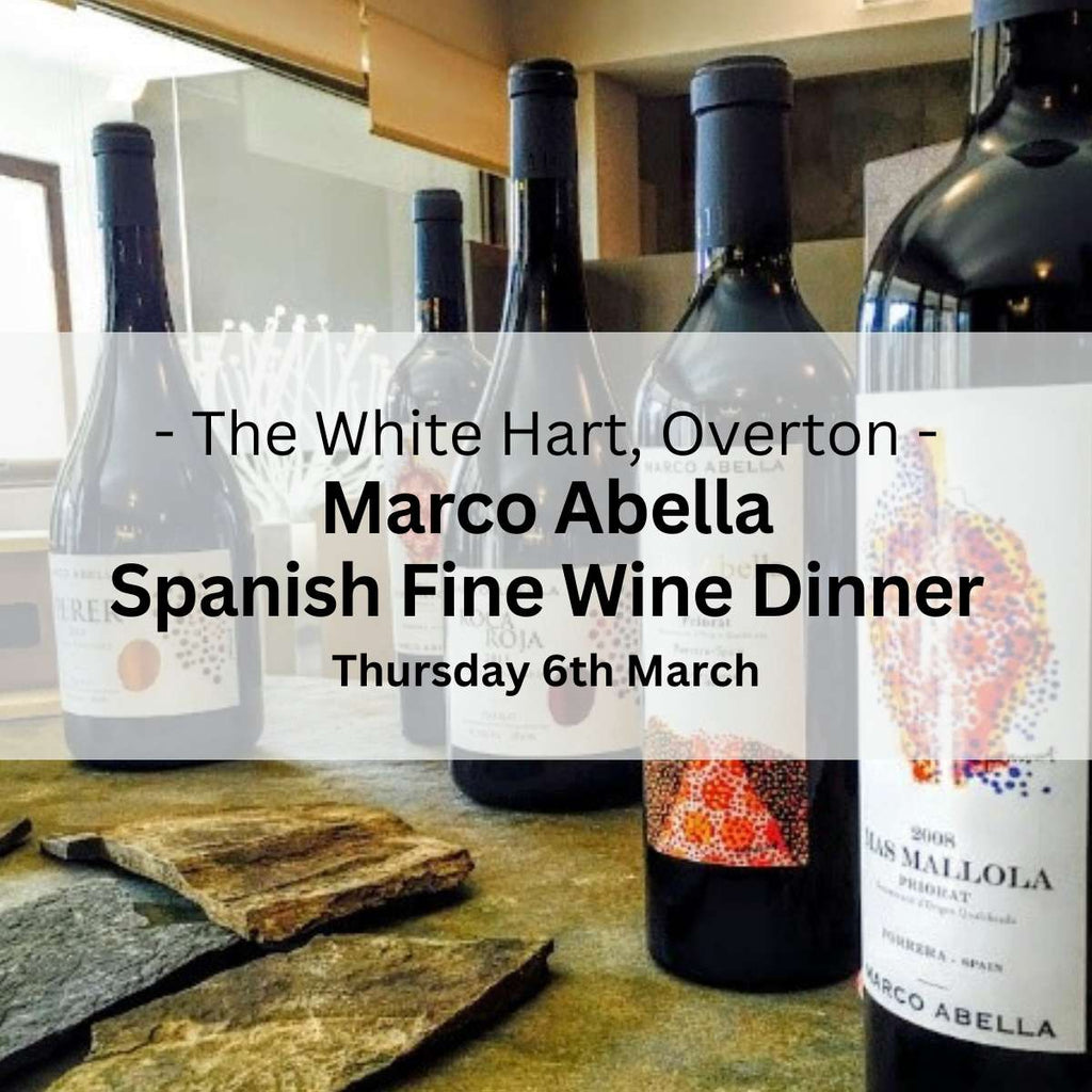 Marco Abella Fine Wine Dinner: Overton - Thursday 6th March - Events - Caviste Wine