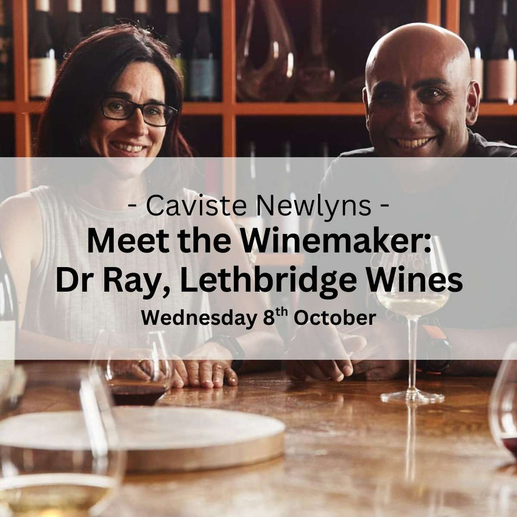 Meet the Winemaker: Dr Ray, Lethbridge - 8th October - Events - Caviste Wine