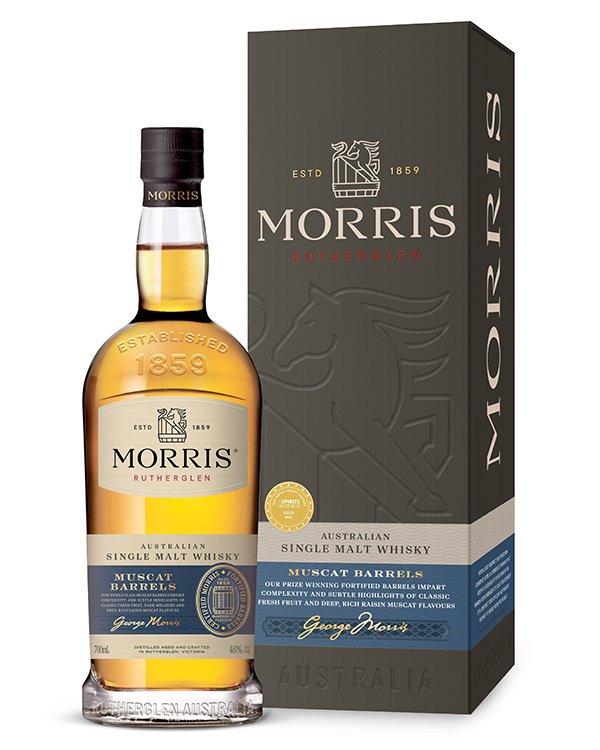 Morris Rutherglen Muscat Cask Australian Single Malt Whisky, 46.0% - Whisky - Caviste Wine