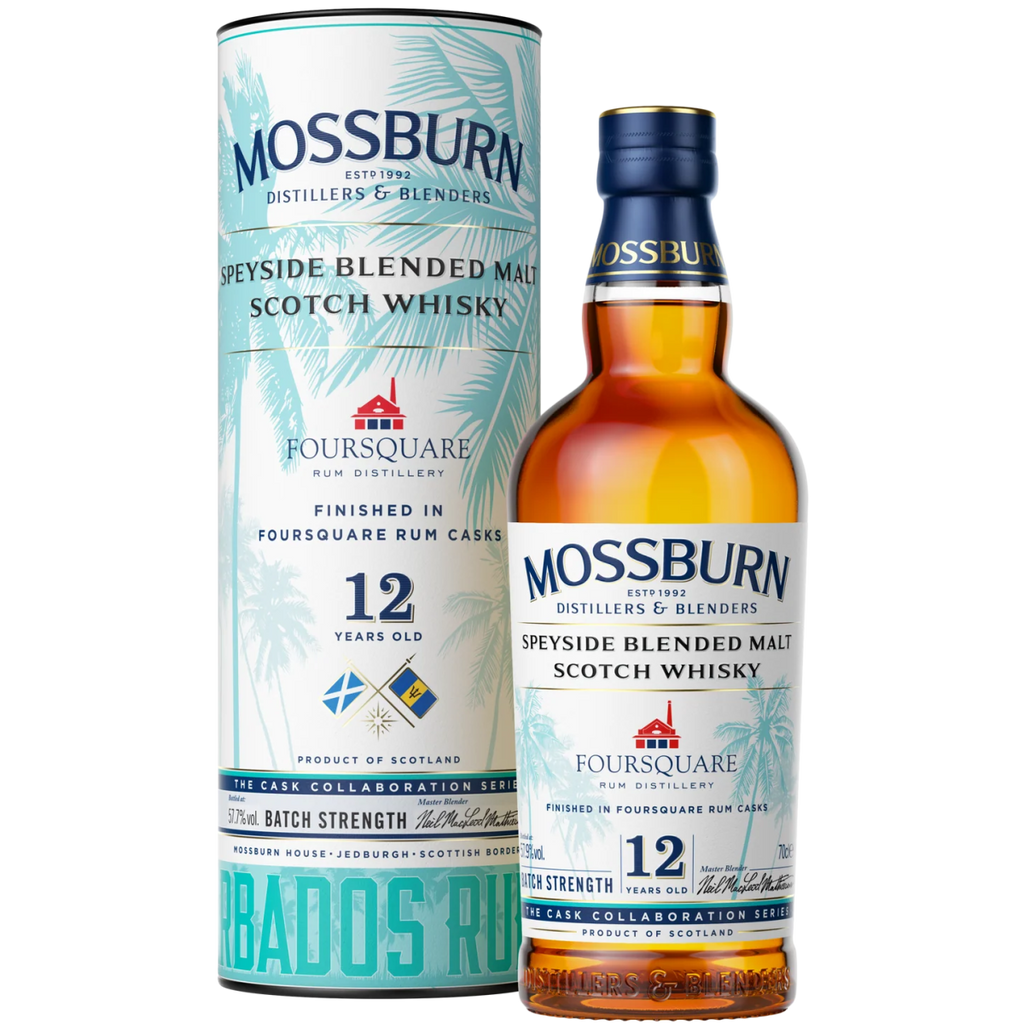 Mossburn 12 - Year - Old Foursquare Finish Whisky, 46.0% - Whisky - Caviste Wine
