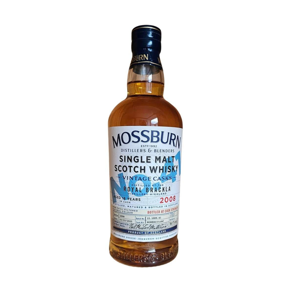 Mossburn Vintage Cask No.41 Royal Brackla 2008 Whisky, 54.9% - Whisky - Caviste Wine