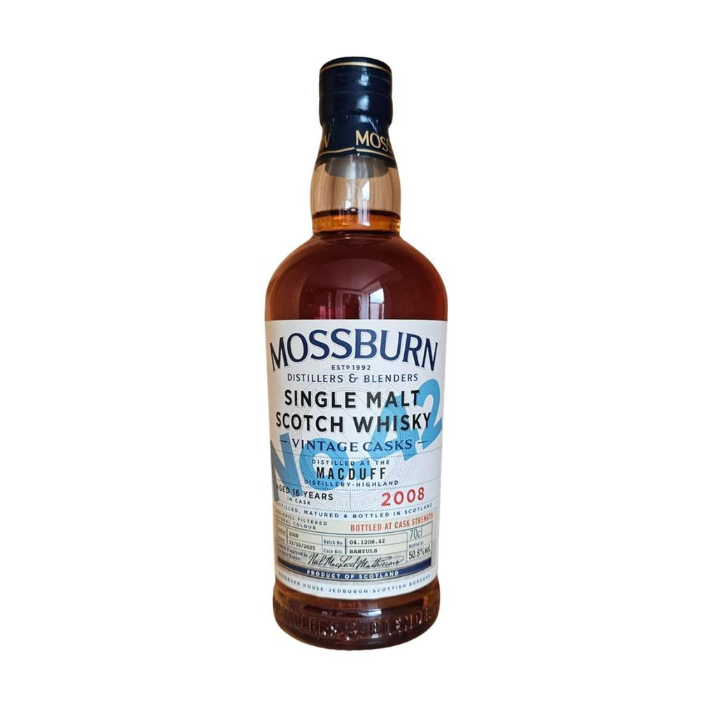 Mossburn Vintage Cask No.42 Macduff 2008 Whisky, 50.8% - Whisky - Caviste Wine