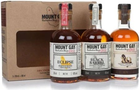 Mount Gay Rum Discovery Pack, 43% - Rum - Caviste Wine