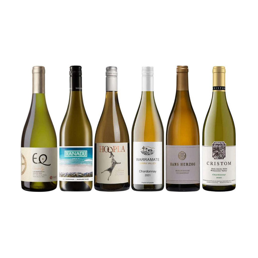 New World Chardonnay Mix (Six Bottles) - Auction Case - Caviste Wine