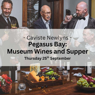 Pegasus Bay: Museum Wines and Supper - Thursday 25th September - Events - Caviste Wine