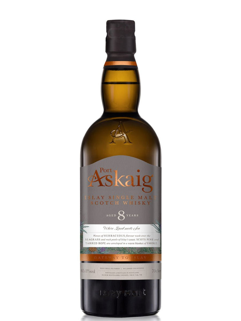 Port Askaig 8 Year - Old Islay Single Malt, 45.8% - Whisky - Caviste Wine