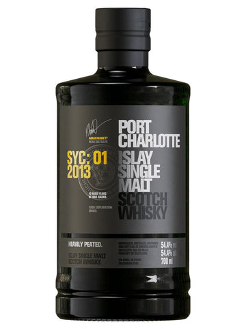 Port Charlotte SYC.01 Islay Single Malt Whisky, 54.4% - Whisky - Caviste Wine