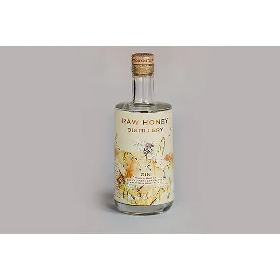 Raw Honey Gin with Zesty Rasberry Honey - Whisky - Caviste Wine