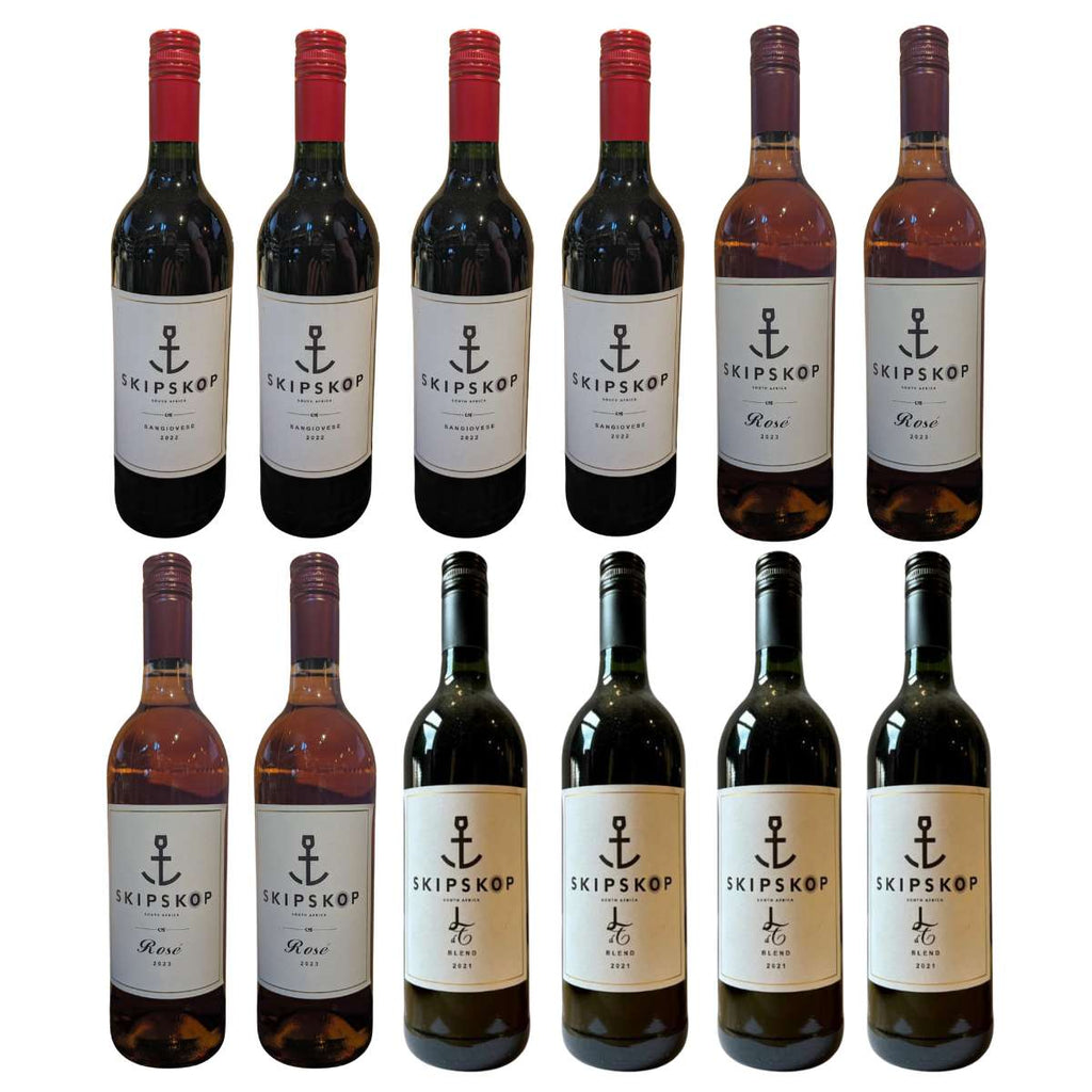 Skipskop Mix (Twelve Bottles) - Auction Case - Caviste Wine