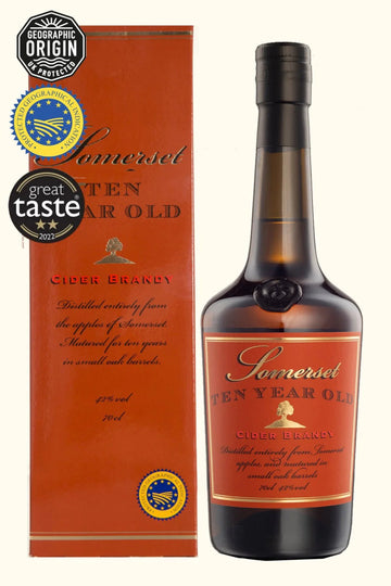 Somerset Ten - Year - Old Cider Brandy, 42.0% - Brandy - Caviste Wine