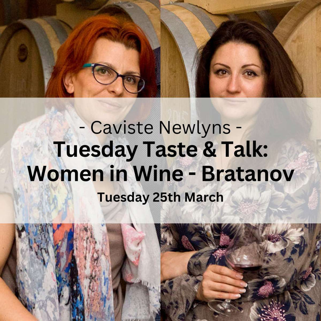 Taste & Talk: Women in Wine with Maria & Tanya Bratanov - Tuesday 25th March - Events - Caviste Wine