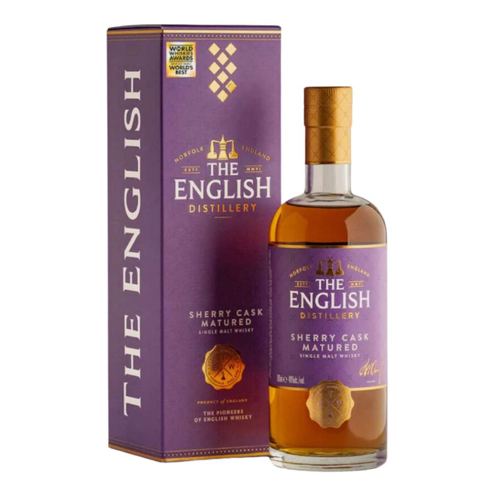 The English 'Sherry Cask' Single Malt Whisky, 46% - Whisky - Caviste Wine