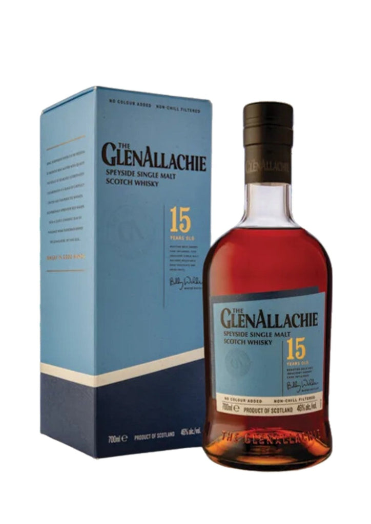 The GlenAllachie 15 - Year - Old Speyside Single Malt Whisky, 46% - Whisky - Caviste Wine