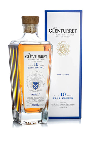 The Glenturret 10 - Year - Old Peat Smoked 2024 Highland Single Malt Whisky, 48.4% - Whisky - Caviste Wine