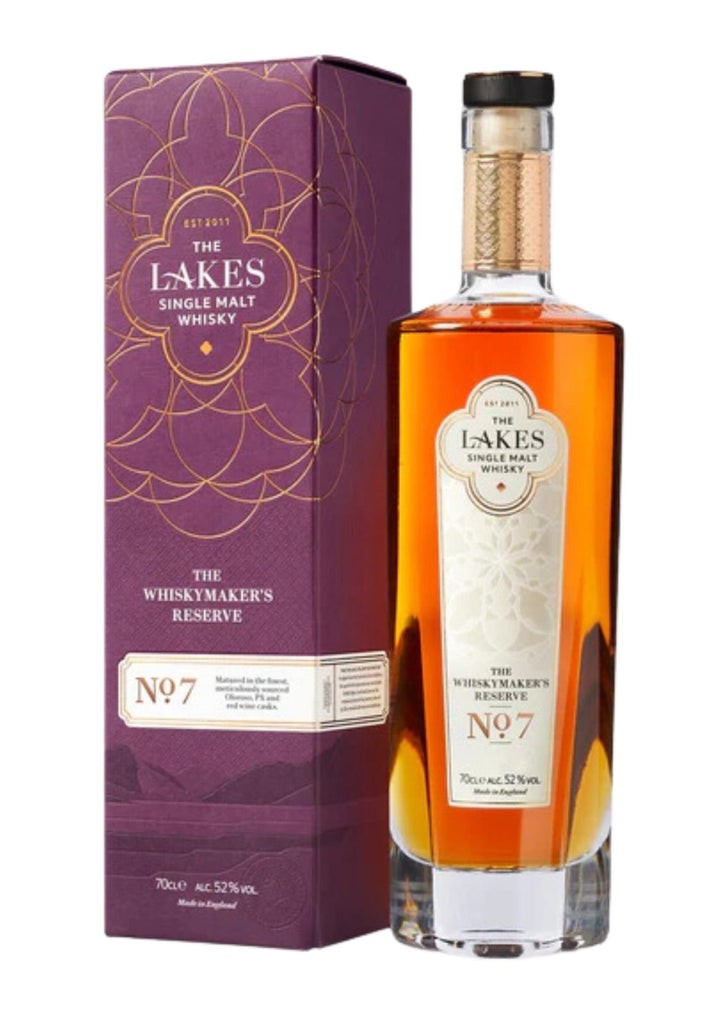 The Lakes Distillery Whiskymaker's Reserve No.7 English Single Malt Whisky, 52% - Whisky - Caviste Wine