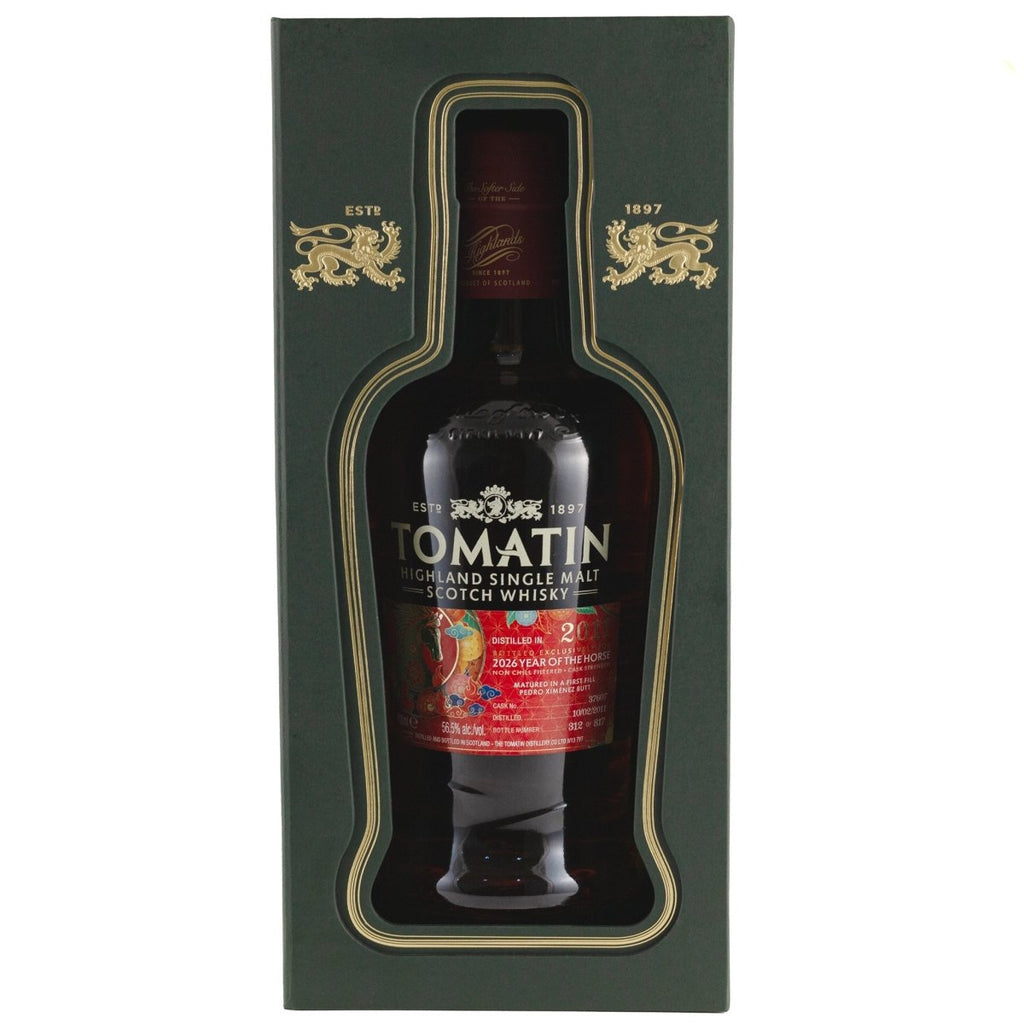 Tomatin, Year of the Horse, Single Cask - 56.5% ABV - Whisky - Caviste Wine