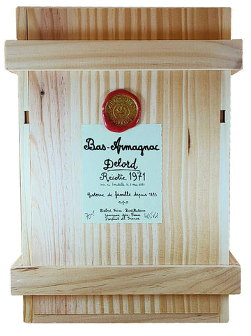 1971 Delord Bas-Armagnac - Brandy - Caviste Wine