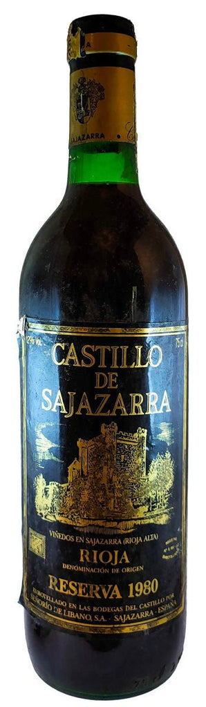 1980 Castillo de Sajazarra Rioja Reserva - Caviste Wine
